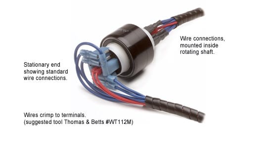 Model 830 Standard Wire Connections