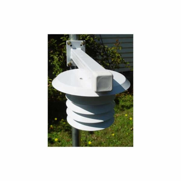 Intech Weather Station THP-LB-CL (Temperature, Humidity and Barometric Pressure sensors, all housed in Solar Radiation Shield, mounted on L Bar)