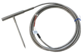 Carton probe with T Bar handle and armourflex