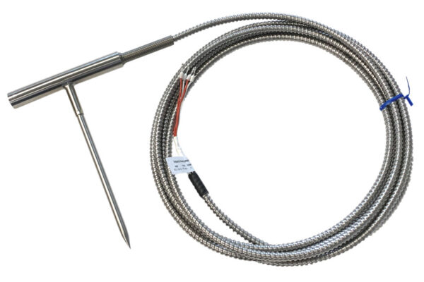 Carton probe with T Bar handle and armourflex