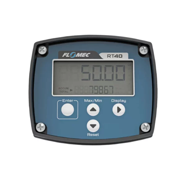 RT40 – Flow Rate Totaliserc - Front