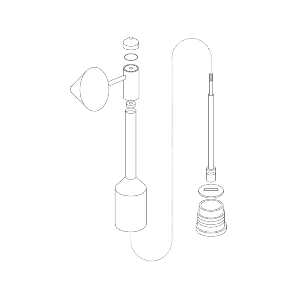 Anemometer Wind Speed Assembly Diagram WS3-CL