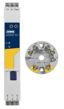 dTRANS T07 Two-channel temperature transmitter with HART/Ex