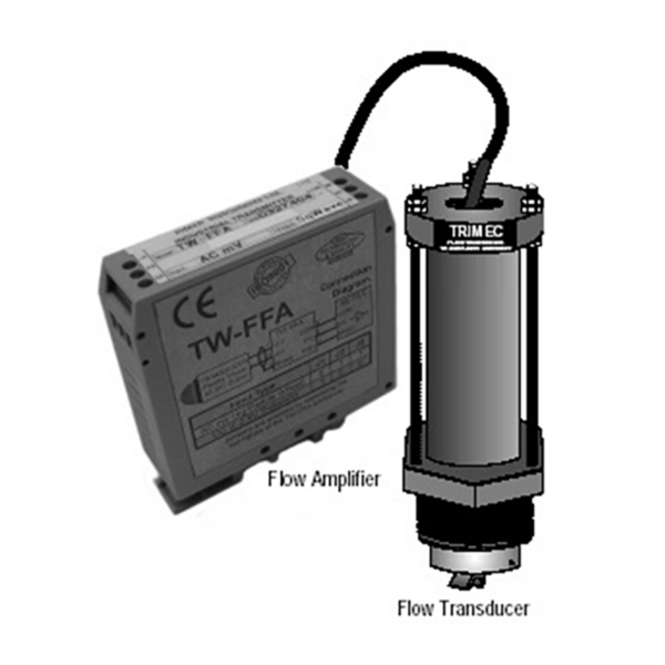 Flow Pulse Amplifier Intech TW-FFA With Flow Meter