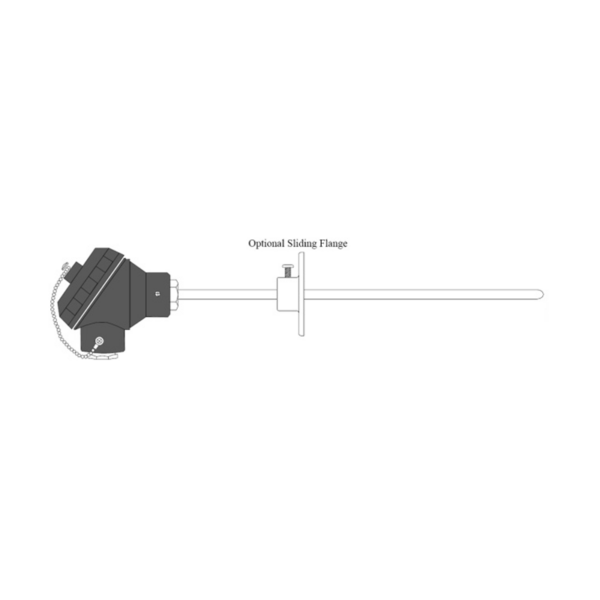 MRH Probe With Sliding Flange Intech MRH Series