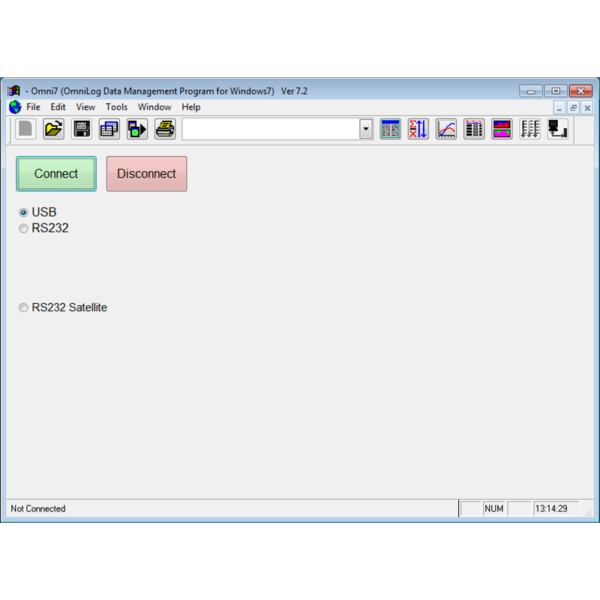 Software Data Logger Intech Omni7 Graph3